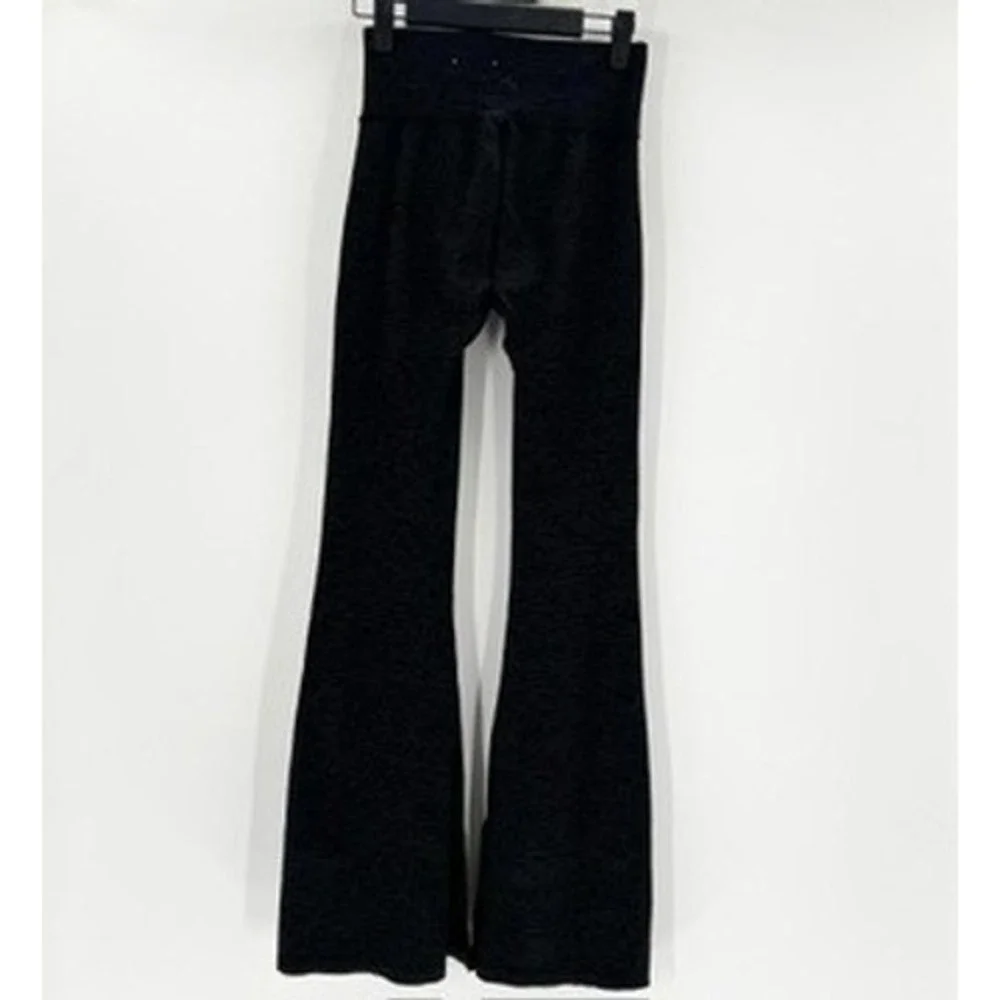 JOYLAB Black Heathered Flare Leggings Pants‎ Womens Small Athletic Activewear